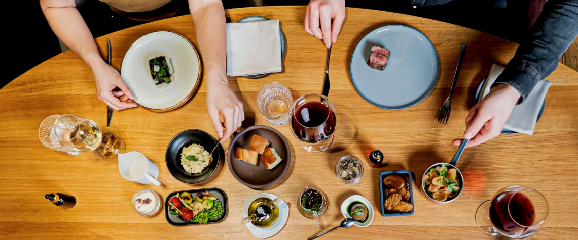 Shared Tasting Menu at Portfolio