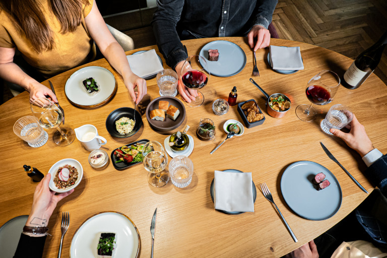 Shared Tasting Menu at Portfolio