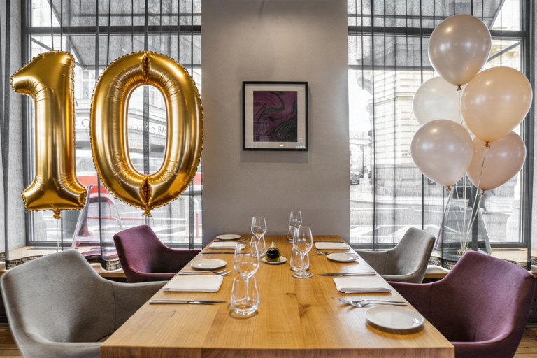 10 years with you at one table